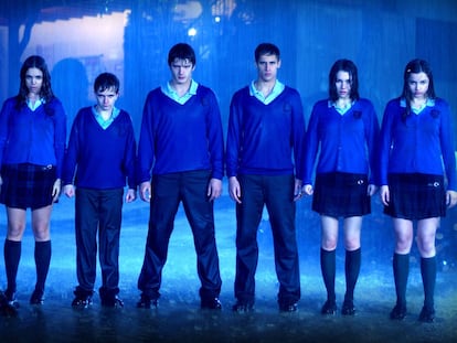 Una imagen de la serie 'El internado'.