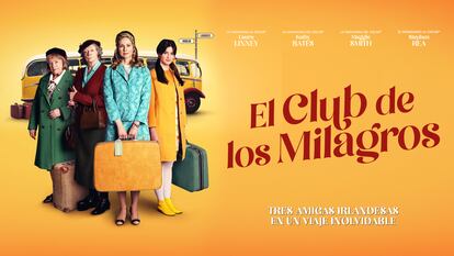 Cartel promocional de la película 'El club de los milagros'