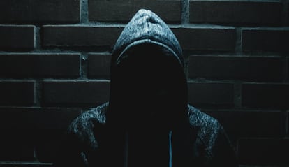 Hacker con gorro