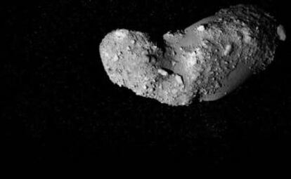 Imagen del asteroide Itokawa