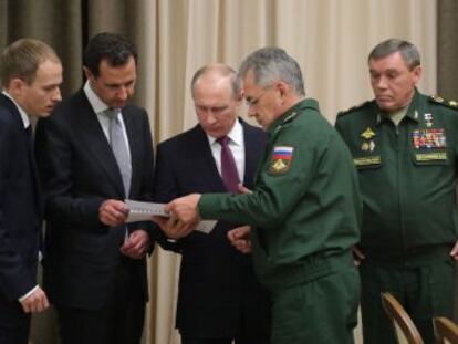 El presidente ruso sostiene que la operación militar en el país está llegando a su fin