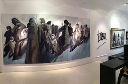 Imagen de la exposición de Patricia Tavera.