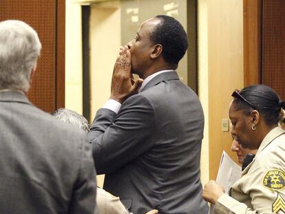 Conrad Murray, tras conocer la condena decretada por la Corte Superior de California.