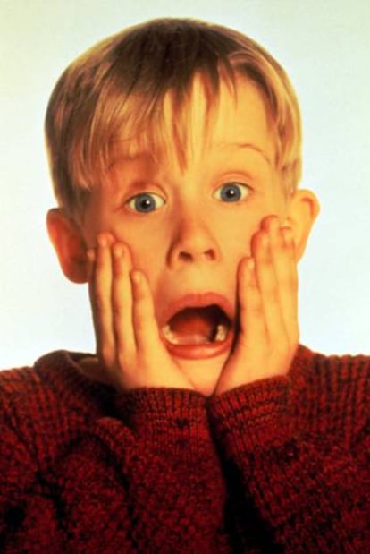 Macaulay Culkin, en una imagen de 'Solo en casa'.