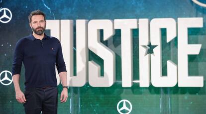 Ben Affleck, en el estreno de &#039;La Liga de la Justicia&#039;, el pasado 4 de noviembre en Londres.