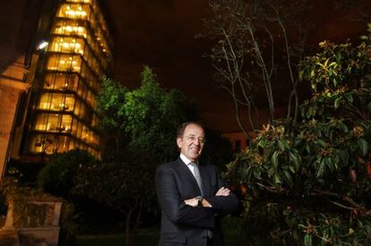 Ramiro Mato, en la sede de BNP Paribas en Madrid.