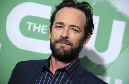 El actor Luke Perry en una imagen de mayo de 2016, en Londres. 