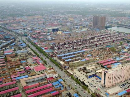 Distrito de Xiongan, en China.