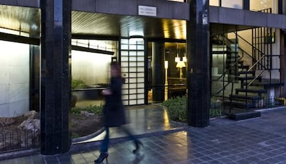 Edificio en el que viv&iacute;a Andrew Robert Levene en la avenida Pau Casals de Barcelona.