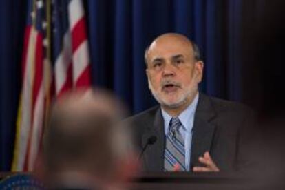 El presidente de la Reserva Federal de EE.UU., Ben Bernanke. EFE/Archivo