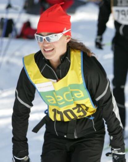 Pippa Middleton, en la carrera.