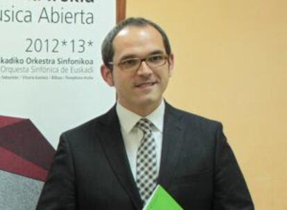 El director de la OSE, Iñigo Alberdi, en una imagen de archivo.