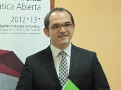 El director de la OSE, Iñigo Alberdi, en una imagen de archivo.