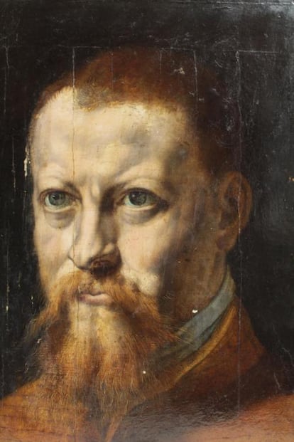 'Autorretrato', de Pedro de Campaña.