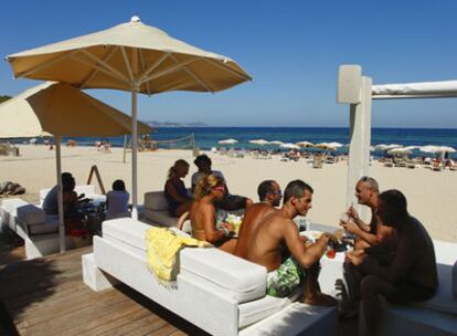 El establecimiento de la playa ibicenca de Es Cavallet.