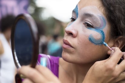 El lema de la marcha de 2014 fue 'Nuestra mejor venganza será la alegría'.