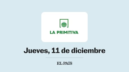 La Primitiva comprobar sorteo del jueves 11 de diciembre de 2025
