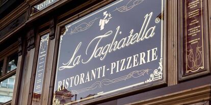 Un restaurante de La Tagliatella, propiedad de Amrest