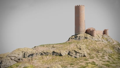 El castillo de Montsoriu, en el siglo XI, según los expertos.