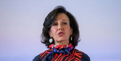 La presidenta del Banco Santander, Ana Botín