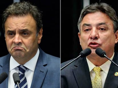 Aécio e Perrella: envolvidos no caso de propina da JBS.