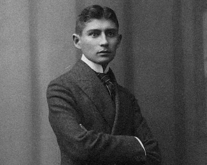 El escritor checo Franz Kafka.