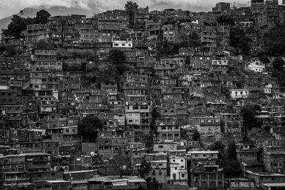 El barrio de Petare, en Caracas, el más peligroso de Venezuela y uno de los más inseguros de Latinoamérica.