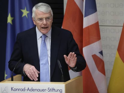 John Major, en una imagen de archivo.