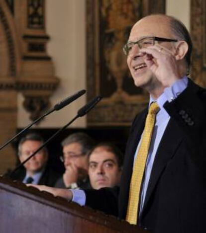 El ministro de Hacienda y Administraciones Públicas, Cristóbal Montoro.