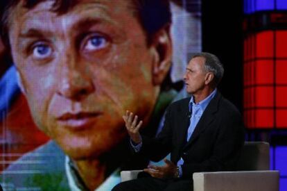 Johan Cruyff en el programa Gol a Gol de TV3