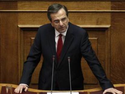 El primer ministro griego, Antonis Samarás. EFE/Archivo