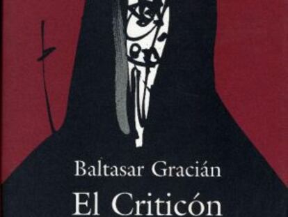 Portada de 'El criticón', Baltasar Gracián, ilustrado por Antonio Saura