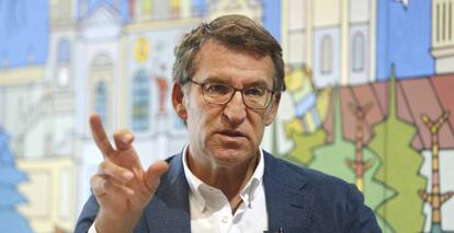 El presidente de la Xunta de Galicia, Alberto Núñez Feijóo.