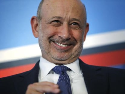 Lloyd Blankfein, consejero delegado de Goldman Sachs.