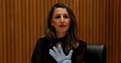 La ministra de Trabajo y Economía Social, Yolanda Díaz.