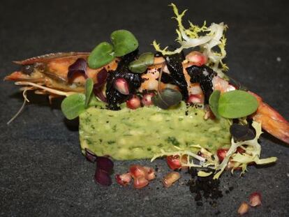 Uno de los platos de &quot;Madrid Exquisito&quot;, del Caf&eacute; de Oriente.