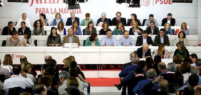 Vista general de la reuni&oacute;n del Comit&eacute; Federal del PSOE.