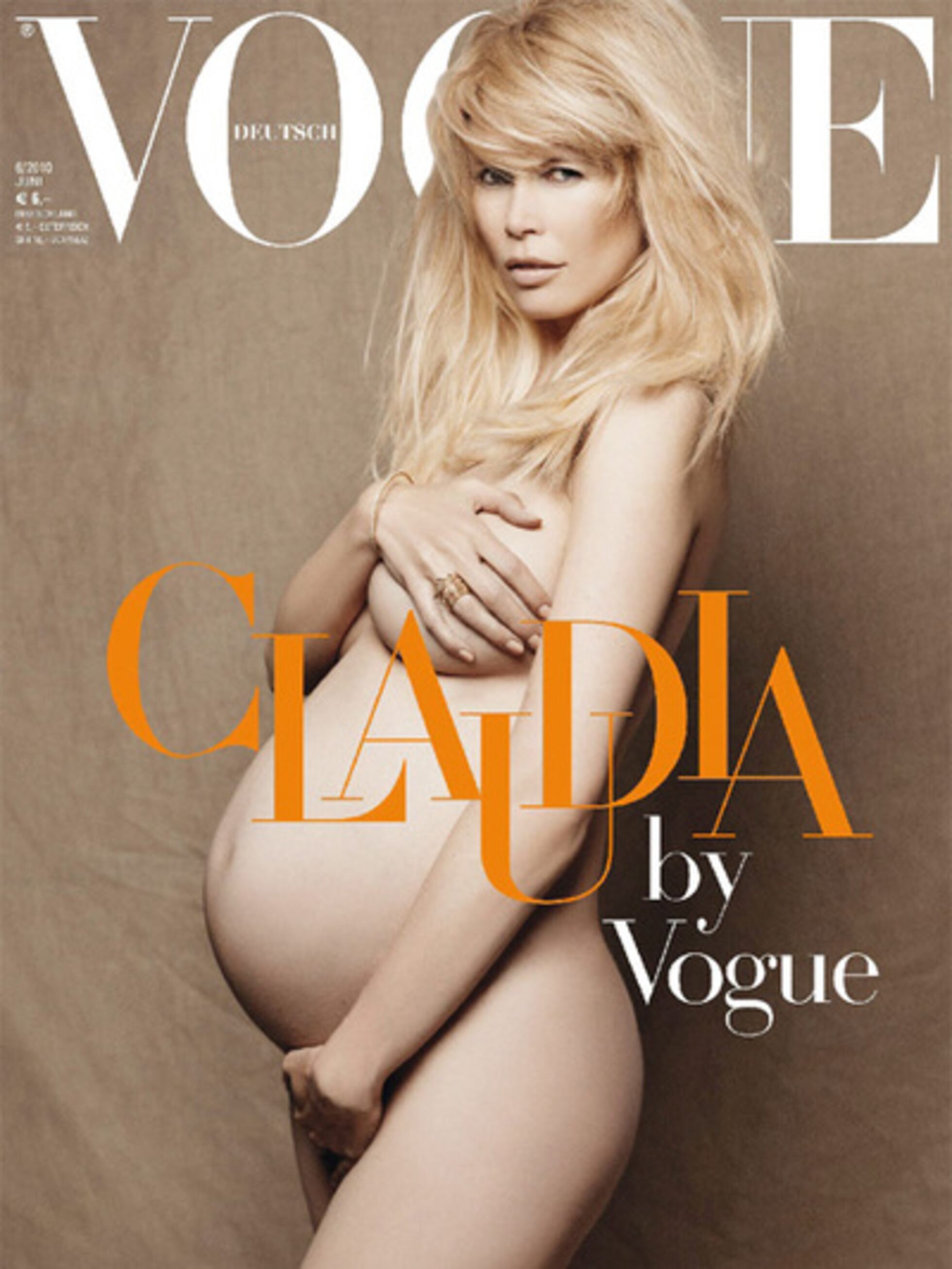 Claudia Schiffer posa desnuda durante su embarazo | Noticias de actualidad  | EL PAÍS