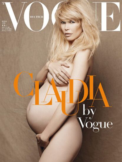 Portada del número de mayo de la edición alemana de la revista <i>Vogue</i>.