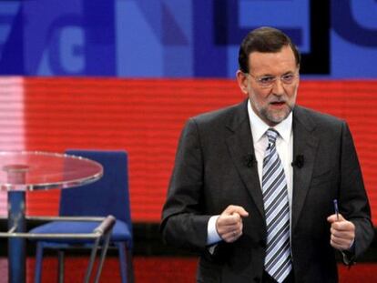 Mariano Rajoy, en el programa 'Tengo una pregunta para usted'.