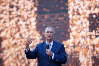 Ricardo Salinas Pliego en San Salvador (El Salvador), el 11 de noviembre.