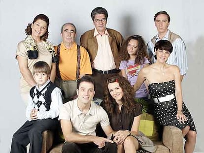 Los protagonistas de <i>La familia Mata.</i>