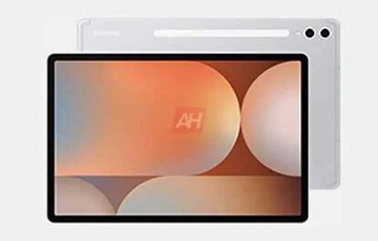 Posible diseño del tablet Samsung  Galaxy Tab S10+ con Android