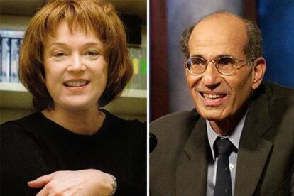 Los galardonados con el Nobel de Medicina de este año, Linda B. Buck y Richard Axel.