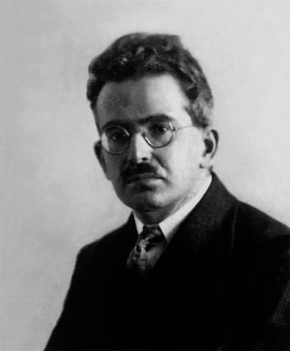 Der Philosoph und Schriftsteller Walter Benjamin in einem Porträt von 1930.