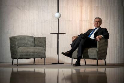 Pedro Pérez-Llorca, en la sede del bufete en Madrid.