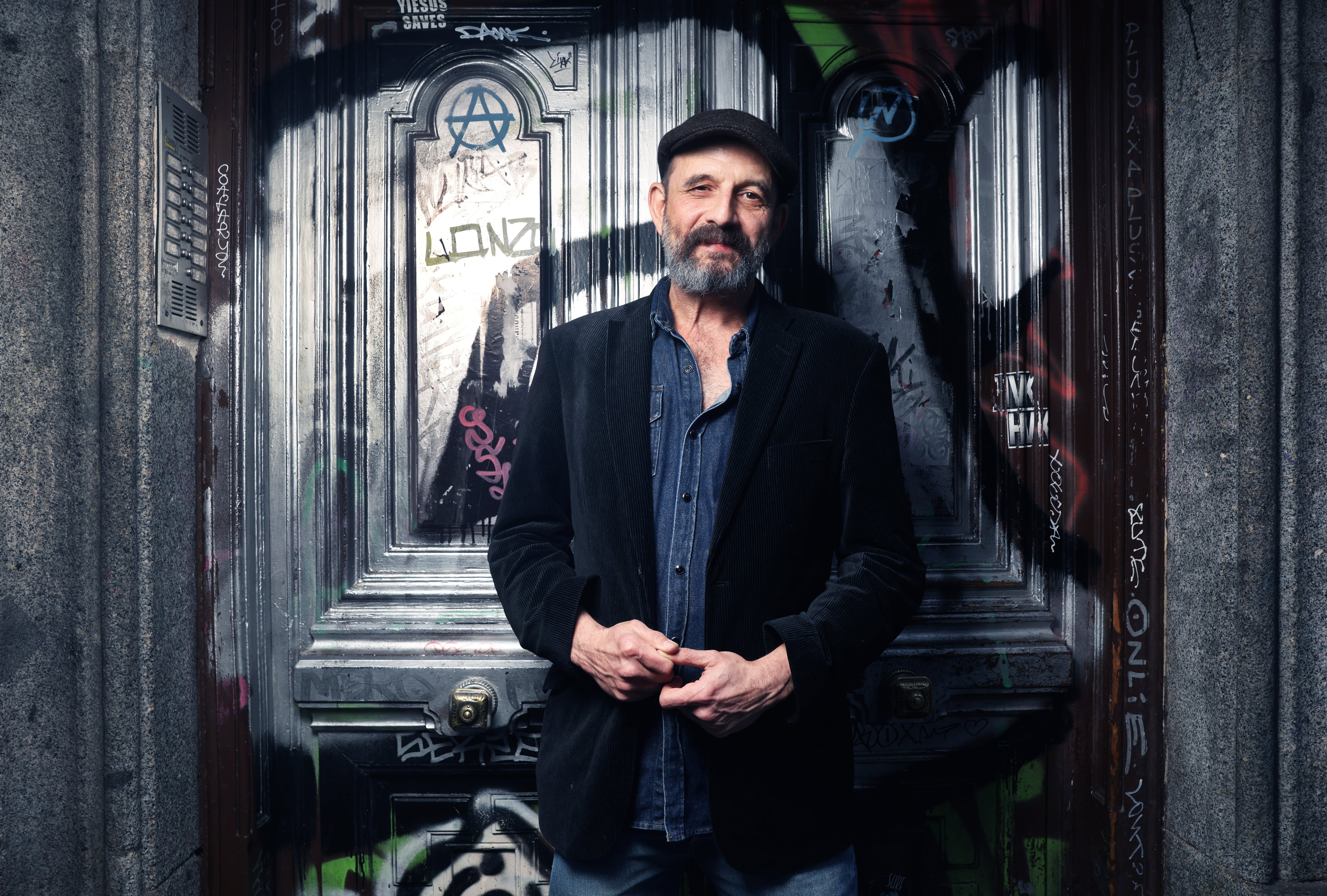 Josele Santiago el pasado 29 de enero en el barrio de Malasaña, Madrid.
