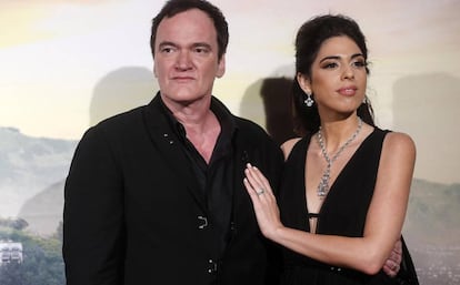 Quentin Tarantino y su esposa, Daniella Pick.