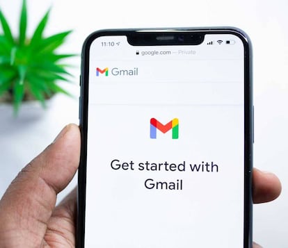 Inicio Gmail smartphone