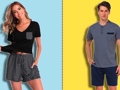 Elegimos los mejores pijamas de verano para hombre y mujer que puedes encontrar en Amazon.